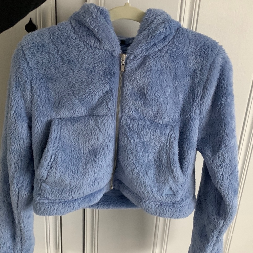 Cropped Sherpa Full Zip